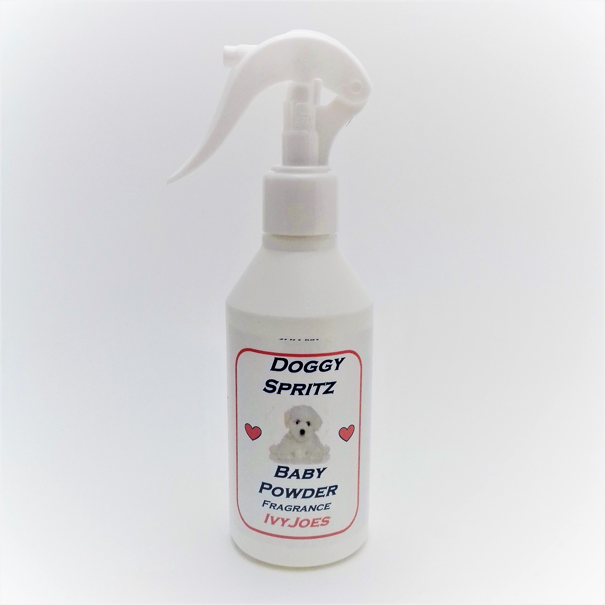 Baby Powder Fragrance Dog Spray Comes In 200ml Trigger Spray