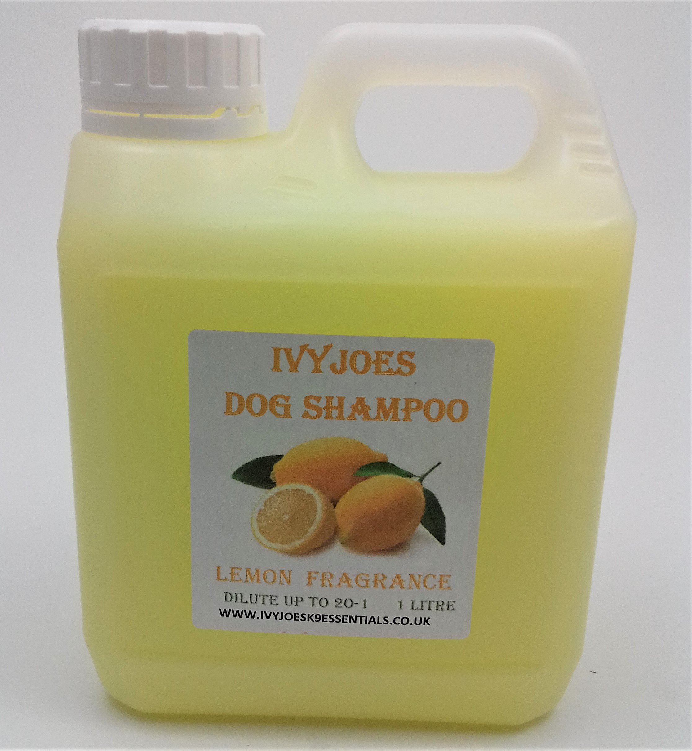 Lemon Fragrance Dog Shampoo 250ml up to 5 ltr